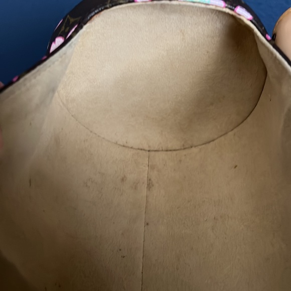 LOUIS VUITTON PAPILLON Hand Bag Monogram Cherry Blossoms France Vintage - Picture 13 of 14